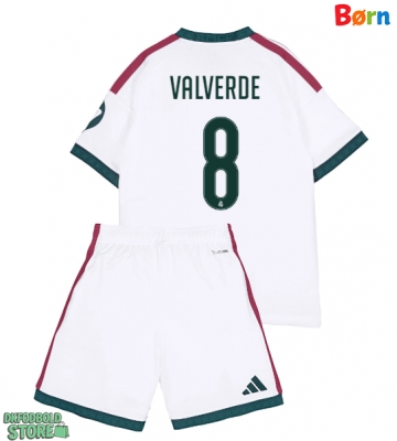 Real Madrid Federico Valverde #8 Replika Babytøj Hjemmebanesæt Børn 2026-27 Kortærmet (+ Korte bukser)
